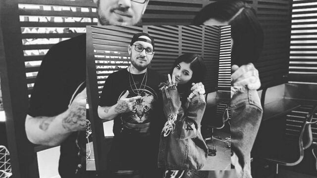 El tatuador pagaría hasta mil dólares porque dejen que Kylie, u otro celebridad, lo tatúe. 