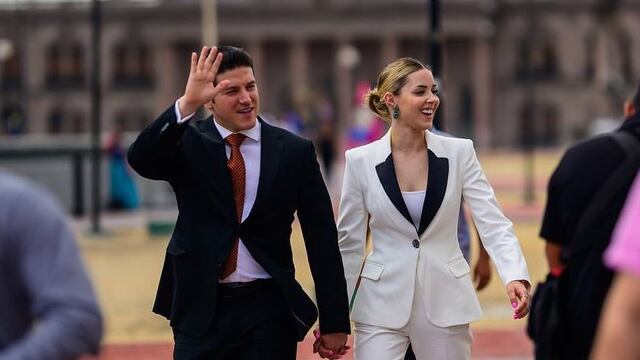 Samuel García y Mariana Rodríguez