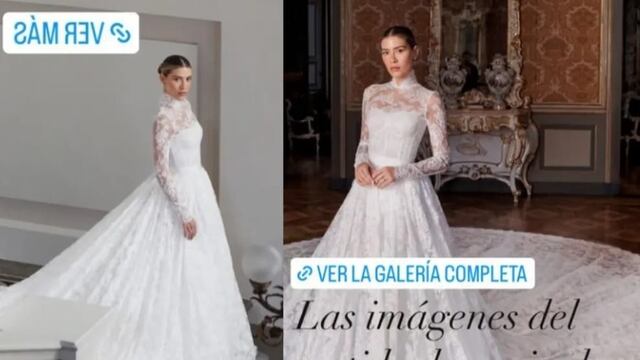 Michelle Salas lucirá 3 vestidos de novia