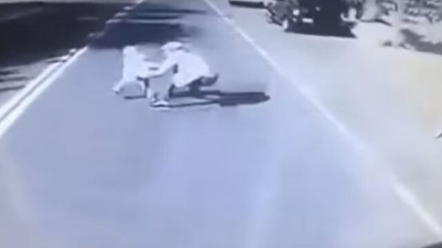 Protege a su hijo de ser atropellado