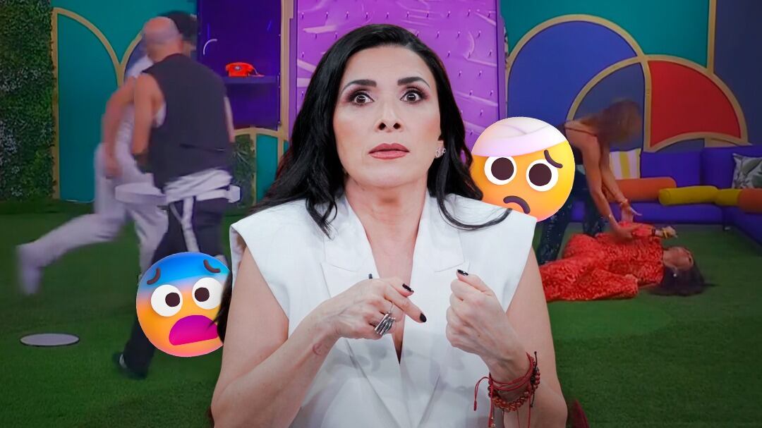 Dalilah Polanco sufre accidente en La Casa de los Famosos México 2025, pero eso no quitó las risas