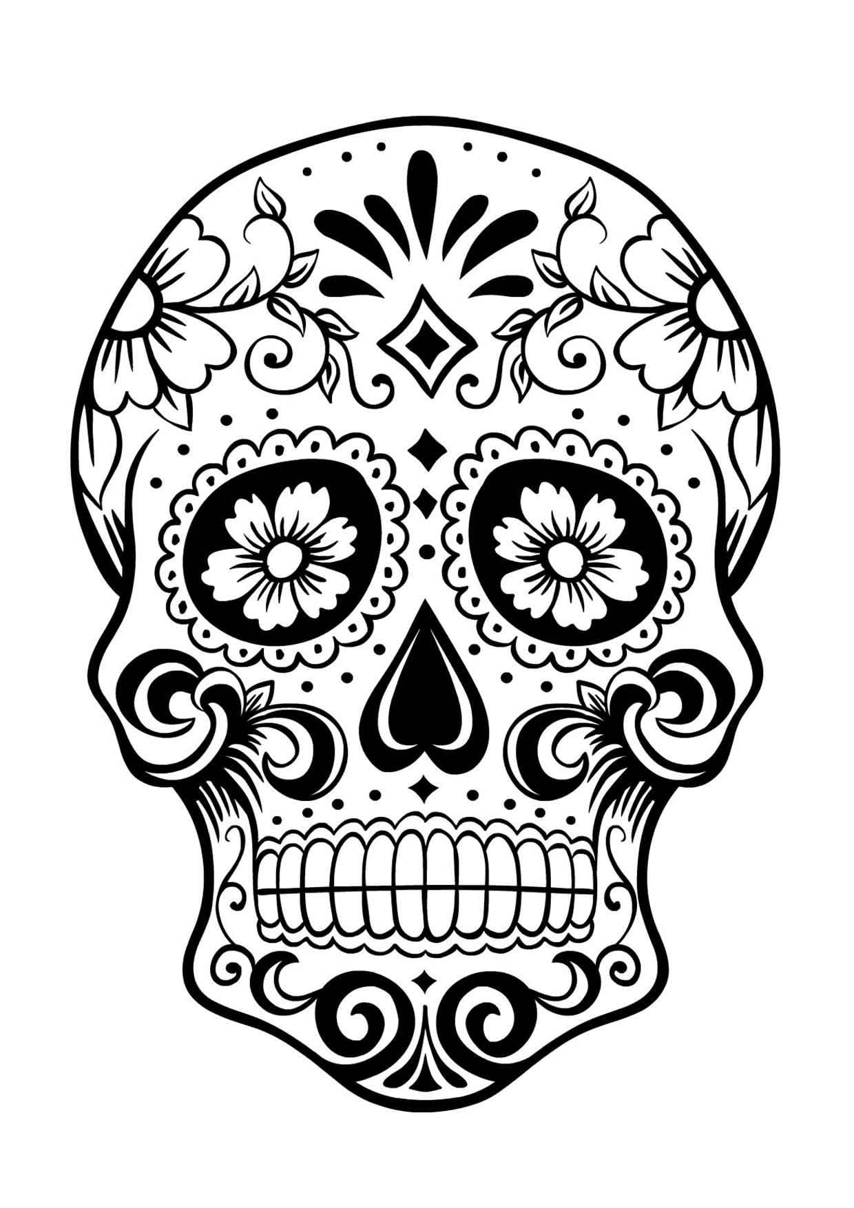 Mandalas Día de Muertos 2024