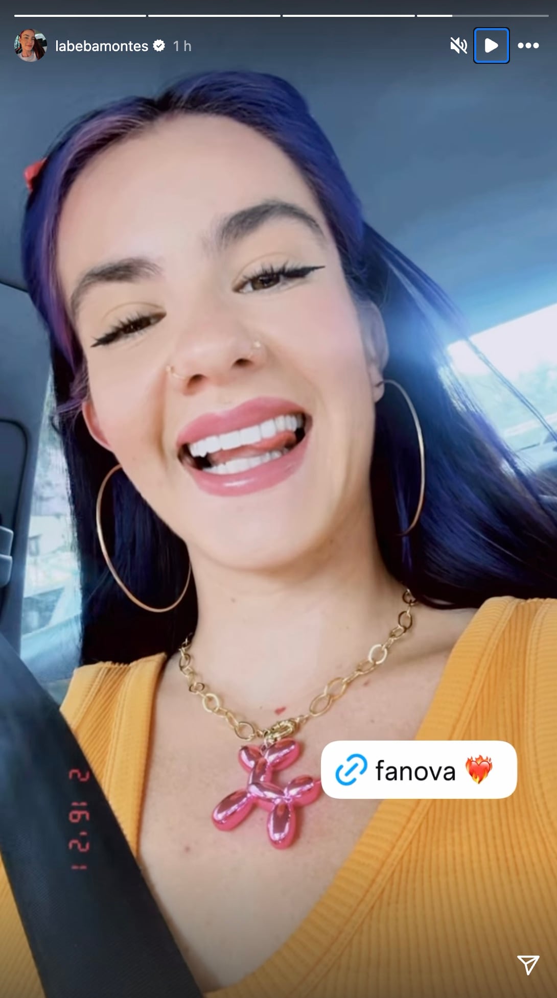 Crista Montes reaparece en Instagram tras ser llevada al Torito de la CDMX