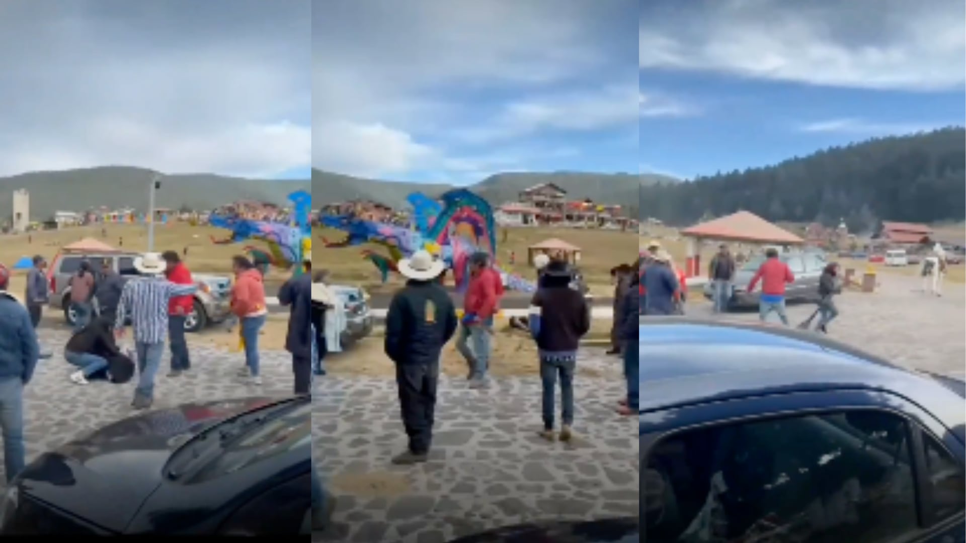 Comerciantes de La Marquesa agreden a jóvenes