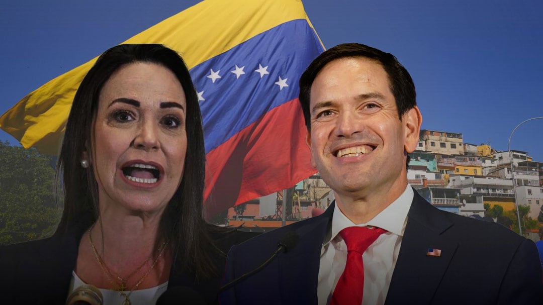 María Corina Machado destaca respaldo de Marco Rubio antes de volver a Venezuela