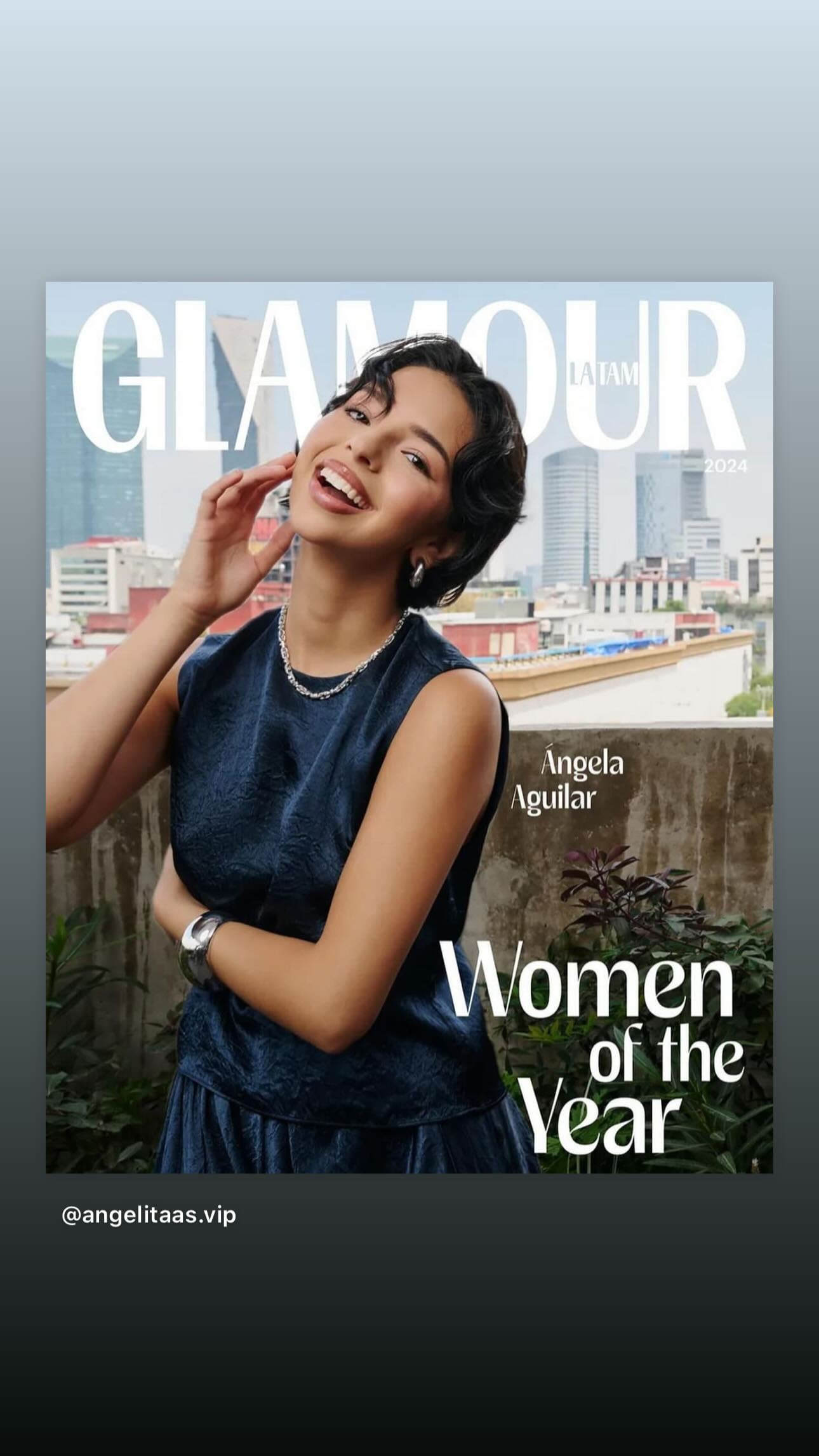 Ángela Aguilar es reconocida como La Mujer del Año