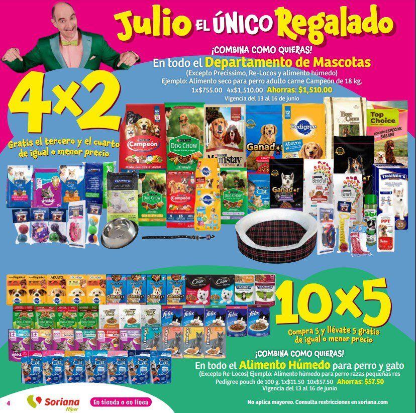 Ofertas Julio Regalado Soriana