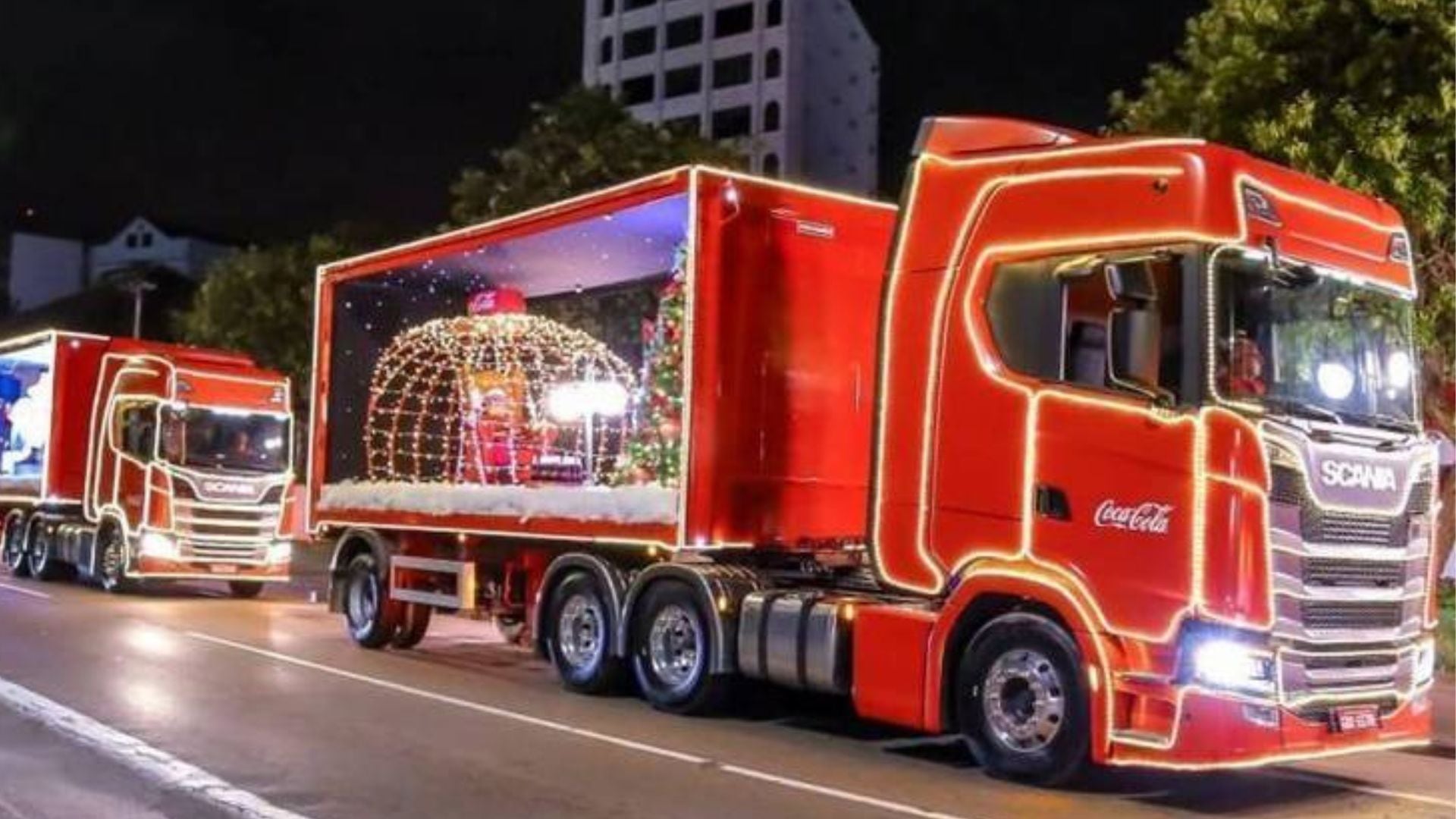 Caravana Coca Cola de Navidad