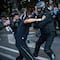 Tensión en CDMX: manifestantes pro Palestina se enfrentan a policías rumbo a embajada de Estados Unidos