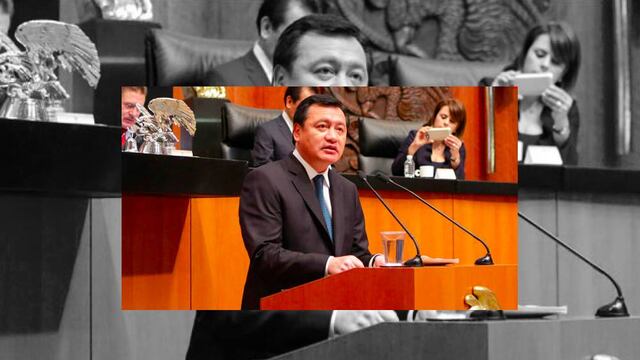 Miguel Ángel Osorio Chong. Comparecencia ante senadores