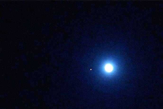 Luna y Marte