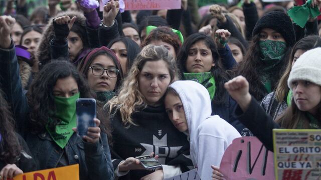 Protesta en Monterrey.