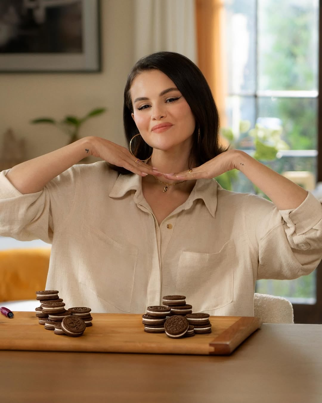 Selena Gómez crea nuevo sabor de galletas Oreo