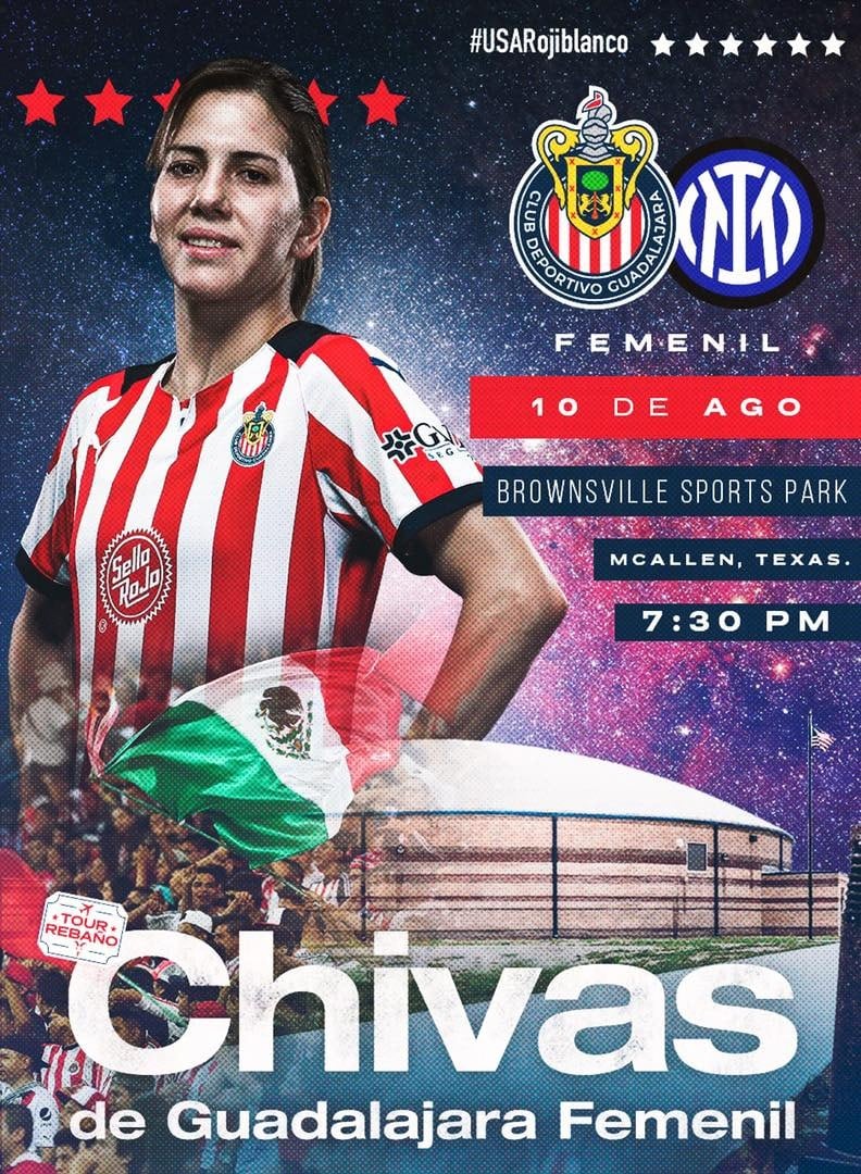 Chivas femenil vs Inter de Milán (Foto: Chivas)