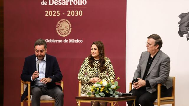 Marcelo Ebrard en el Foro Plan Nacional de Desarrollo 2025-2030 en Aguascalientes