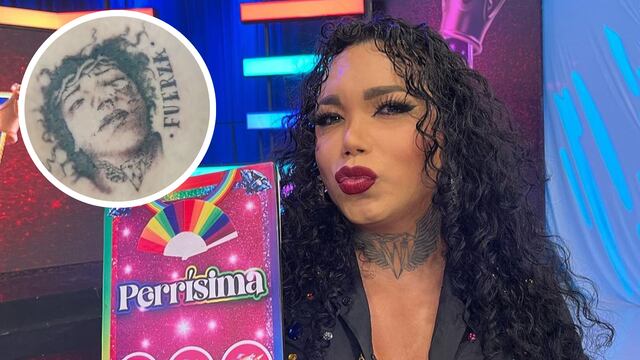 Paolita Suárez comparte el tatuaje que se hicieron de ella golpeada.