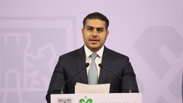 Omar García Harfuch, titular de la SSC.