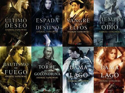 Libros de The Witcher