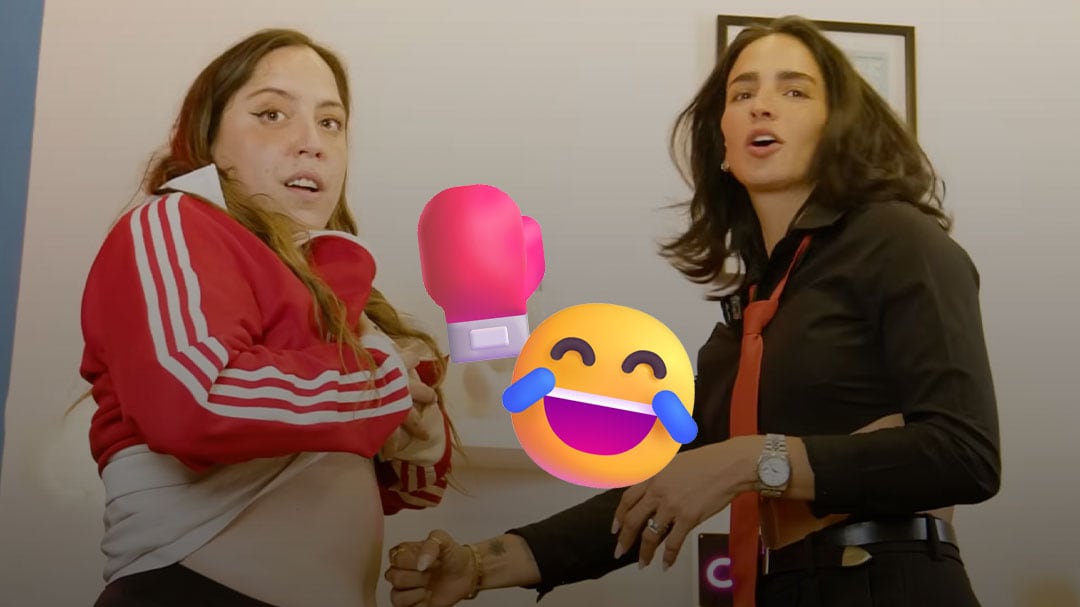 Bárbara de Regil golpeó a Isabel Fernández para un video de YouTube y hasta moretón le dejó