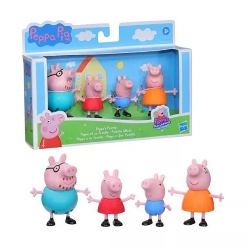 Set Peppa Pig y Papá Cerdito
