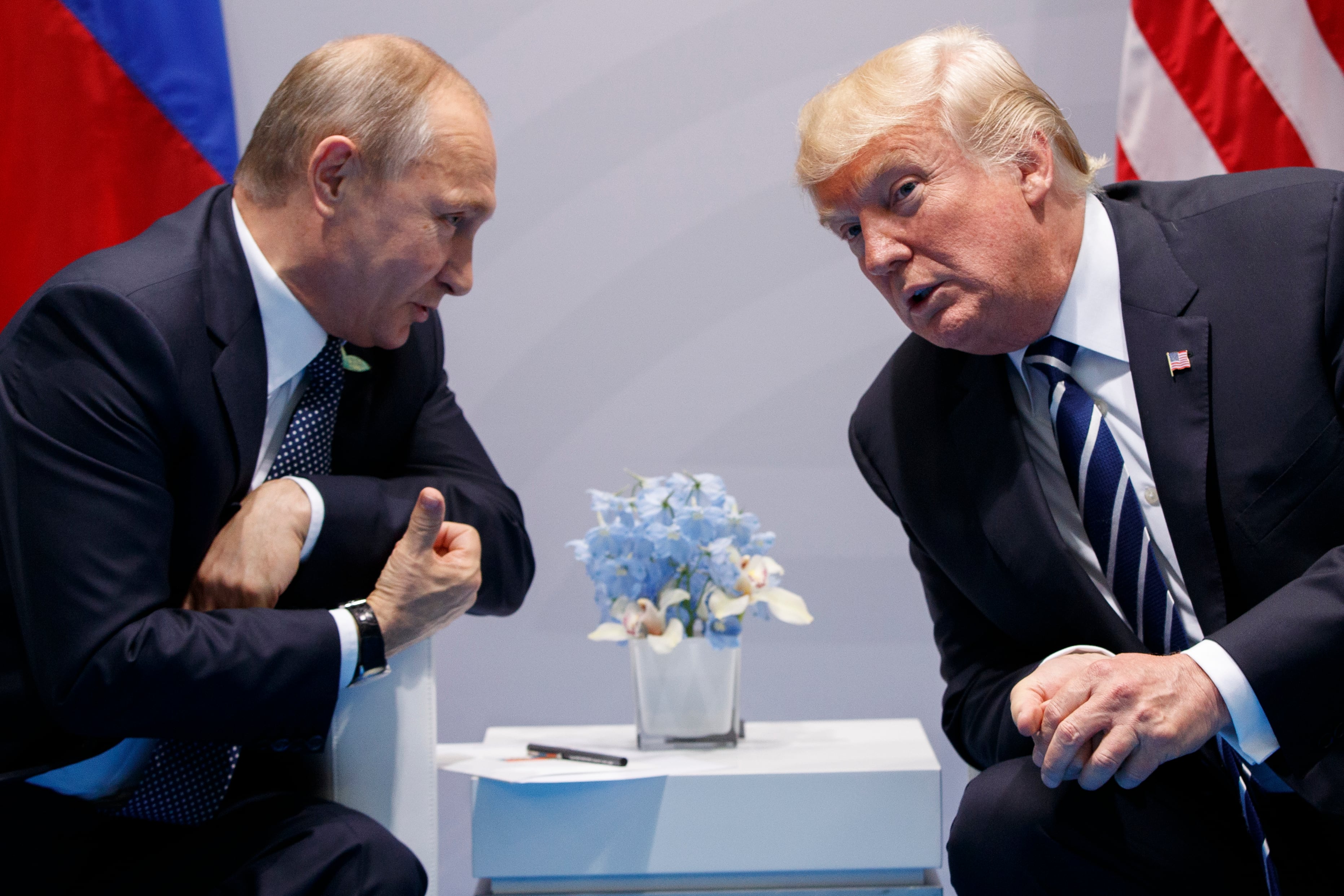 Vladimir Putin y Donald Trump