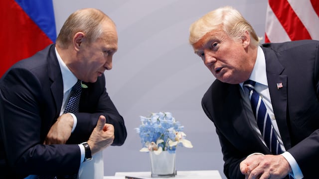 Vladimir Putin y Donald Trump