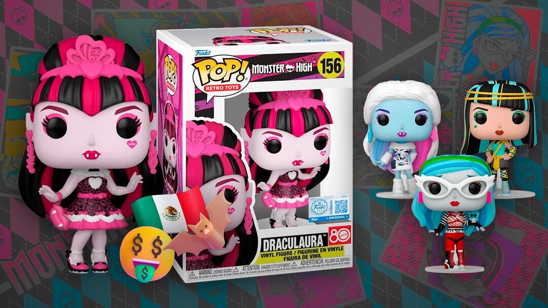 Nuevas Monster High Funko Pop! Precio y dónde conseguirlas en México