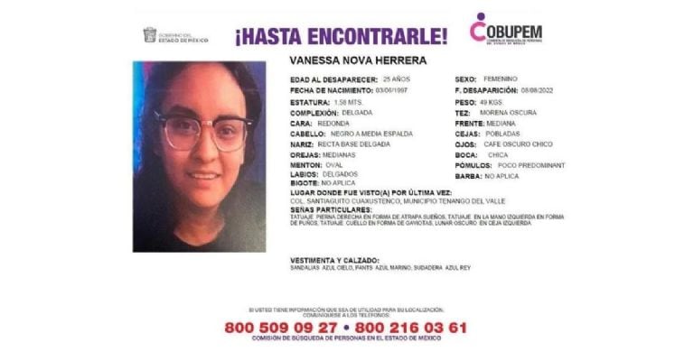 Información de búsqueda de Vanessa Nova Herrera
