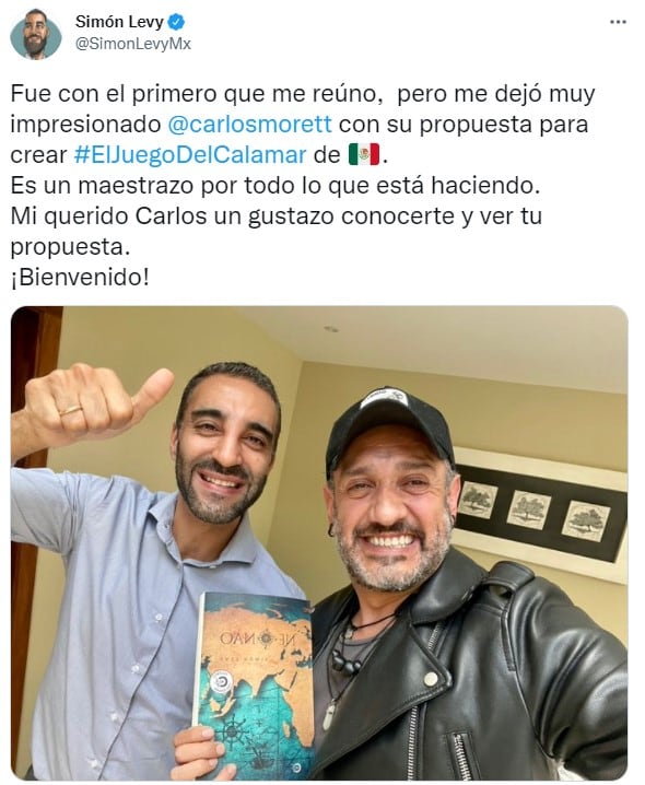 Simón Levy y Carlos Morett