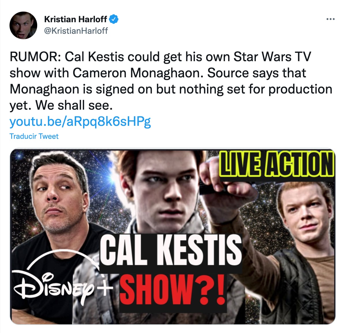 Rumor Cal Kestis en una serie de Star Wars