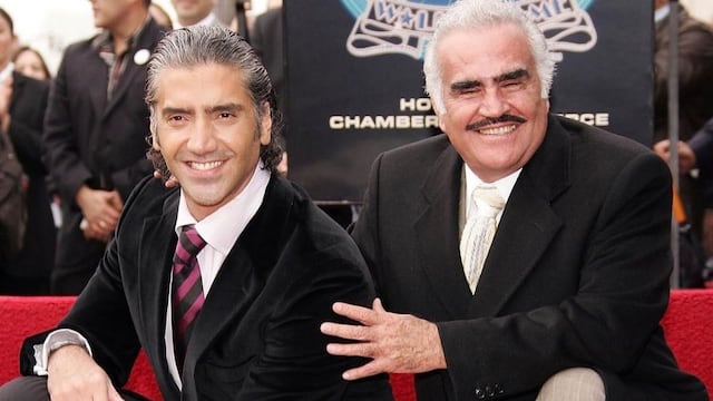 Alejandro Fernández y Vicente Fernández