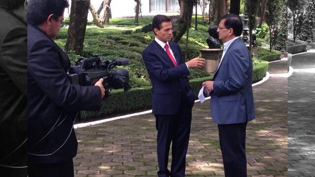 Entrevista de Federico Arreola a Enrique Peña Nieto