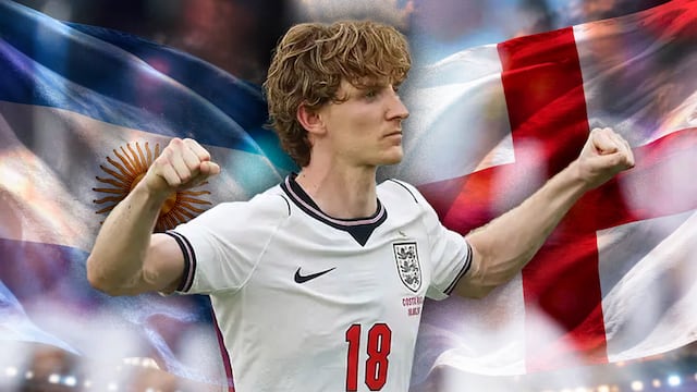 Polémica por la salida de Anthony Gordon en el Inglaterra vs Argentina