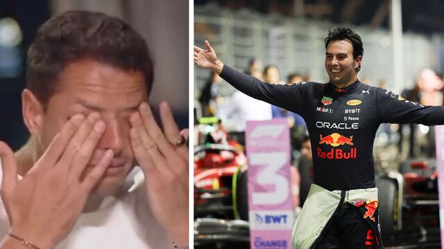 Chicharito y Checo Pérez