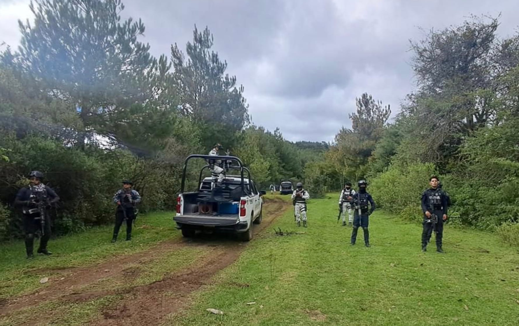 Enfrentamiento en Cherán, Michoacán