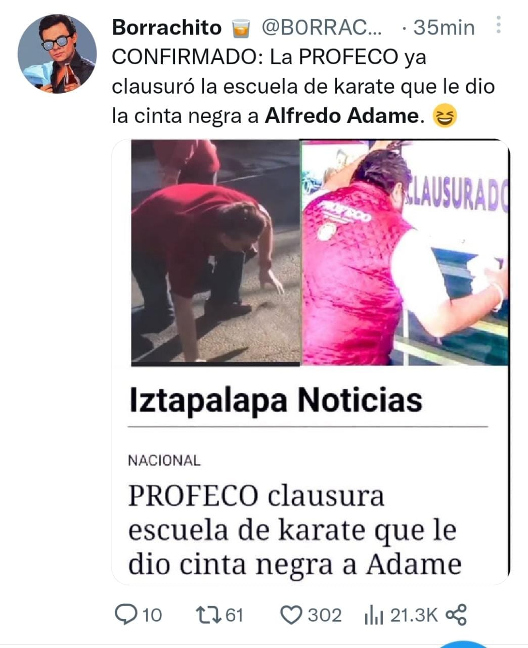 Memes pelea de Alfredo Adame