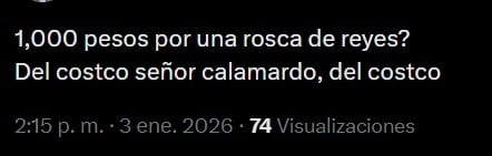 Rosca de Reyes de Costco
