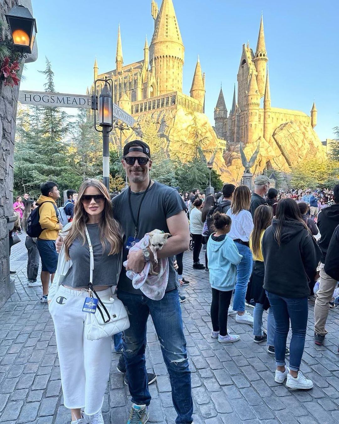 Joe Manganiello y Sofía Vergara.