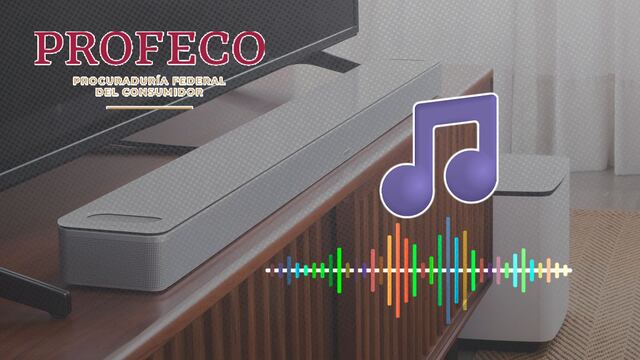 Las mejores barras de sonido según Profeco