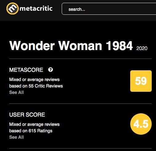 Wonder Woman 1984