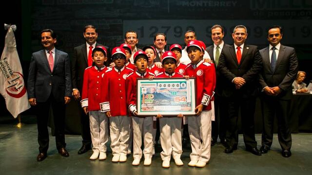 Lotería Nacional en Monterrey.