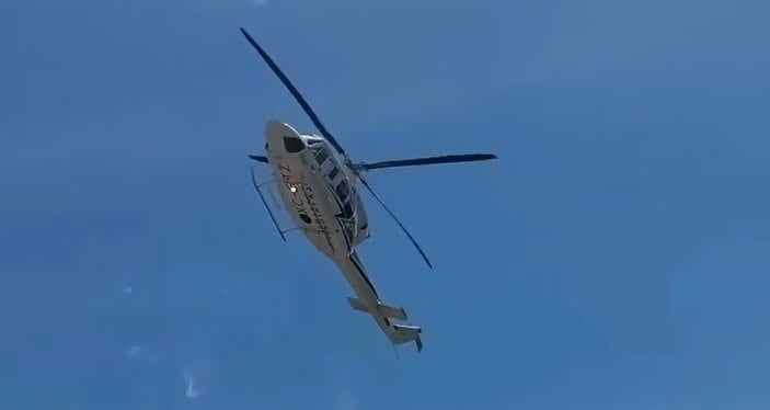 Helicóptero de Eduardo Ramírez realiza maniobra de emergencia en Chiapas