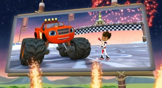 Capítulo La Navidad de Blaze y los Monster Machine