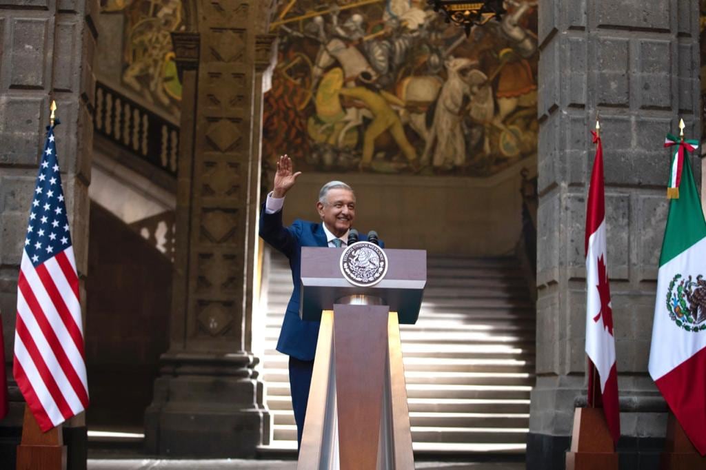 AMLO desde Palacio Nacional