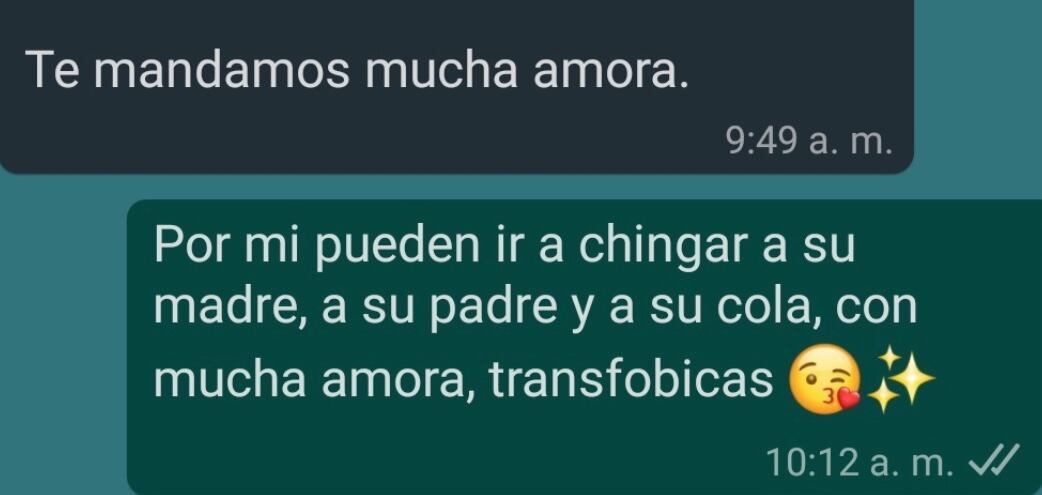Mensajes de Twitter