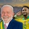 La inesperada broma de Lula sobre Neymar que se volvió viral en el Mundial