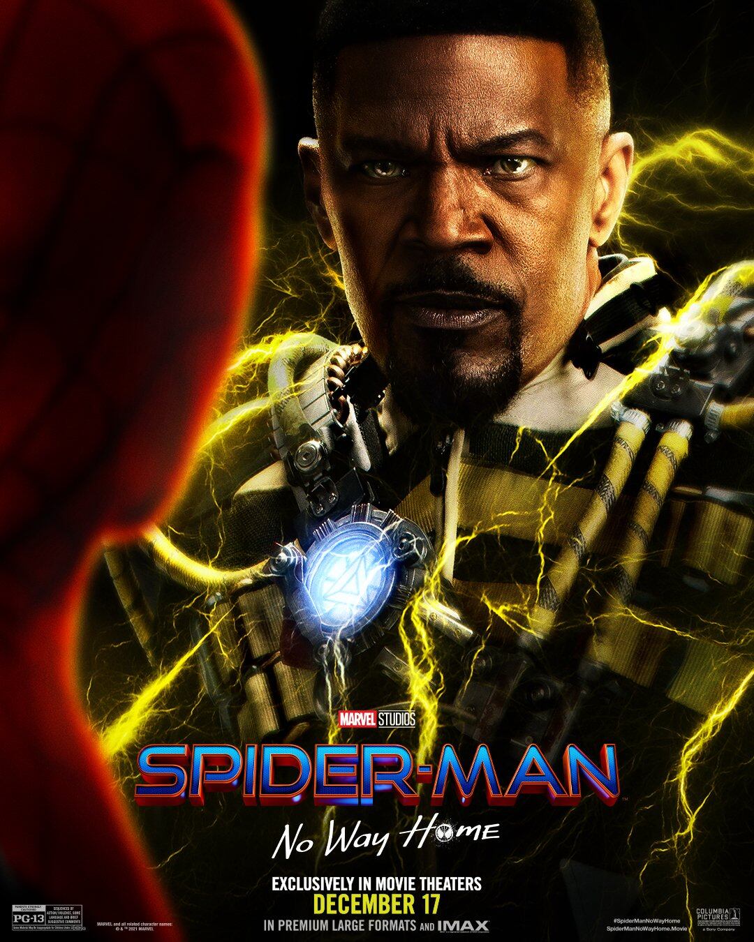 ‘Spider-Man: No Way Home’: Jamie Foxx en su papel de Electro