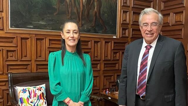 Claudia Sheinbaum y Rubén Rocha Moya