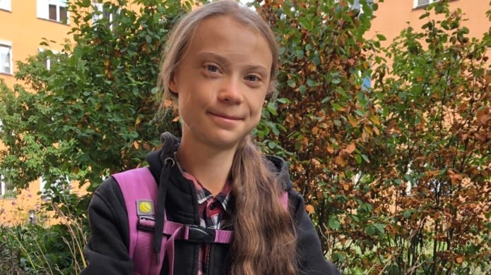Tras un año sabático de escuela, Greta Thunberg vuelve a las aulas