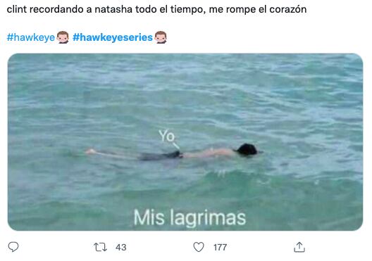 Memes sobre la serie de 'Hawkeye'